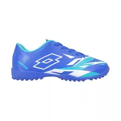 LOTTO - Zapato Baby Fútbol Juvenil Siro TF JR Azul Blanco