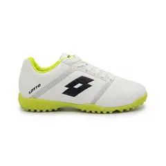 LOTTO - Zapato Baby Fútbol Niño Tactic Pro TF JR Blanco Verde