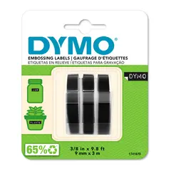 DYMO - CINTA ROTULADORA EXPRESS 9 mm * 3 mts * 3 unidades.