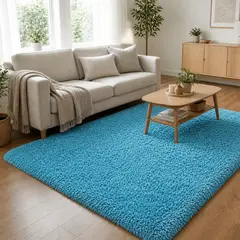 ARMONIA - Alfombra Shaggy Calipso Pelo Medio 180x200 cm Calipso Antideslizante 026