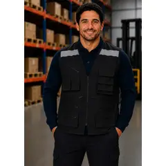 MTX - Geologo Poplin Negro Talla L