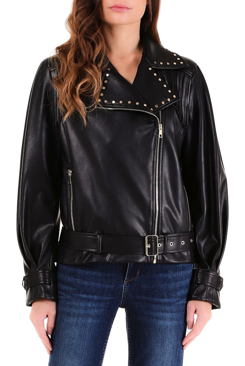 LIU JO - Chaqueta Cuero Mujer