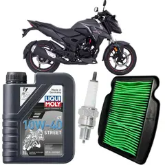 LIQUI MOLY - KIT MANTENCION HONDA X BLADE 160 10W40 + FILTRO