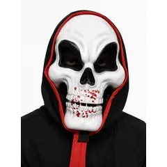 GENERICO - Máscara Calavera Terror Halloween Disfraz Adulto
