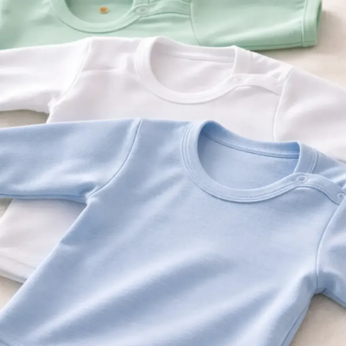 AGW - Pack 3 Camisetas Bebé 100% Algodón