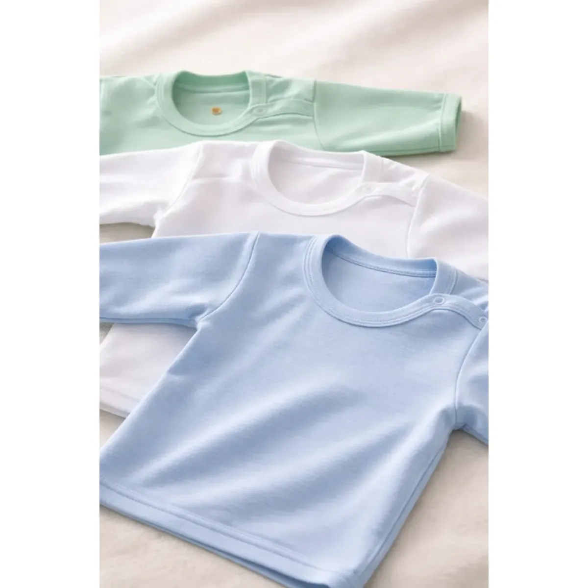 AGW - Pack 3 Camisetas Bebé 100% Algodón