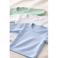 AGW - Pack 3 Camisetas Bebé 100% Algodón