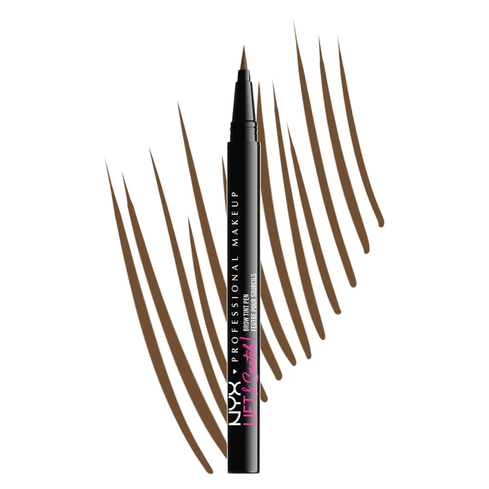 Nyx Professional Makeup Lift & Snatch Brow Tint Pen Brunette, foto 4