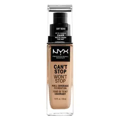 NYX PROFESSIONAL MAKEUP - Base Can't Stop Won't Stop 24Hrs Soft Beige