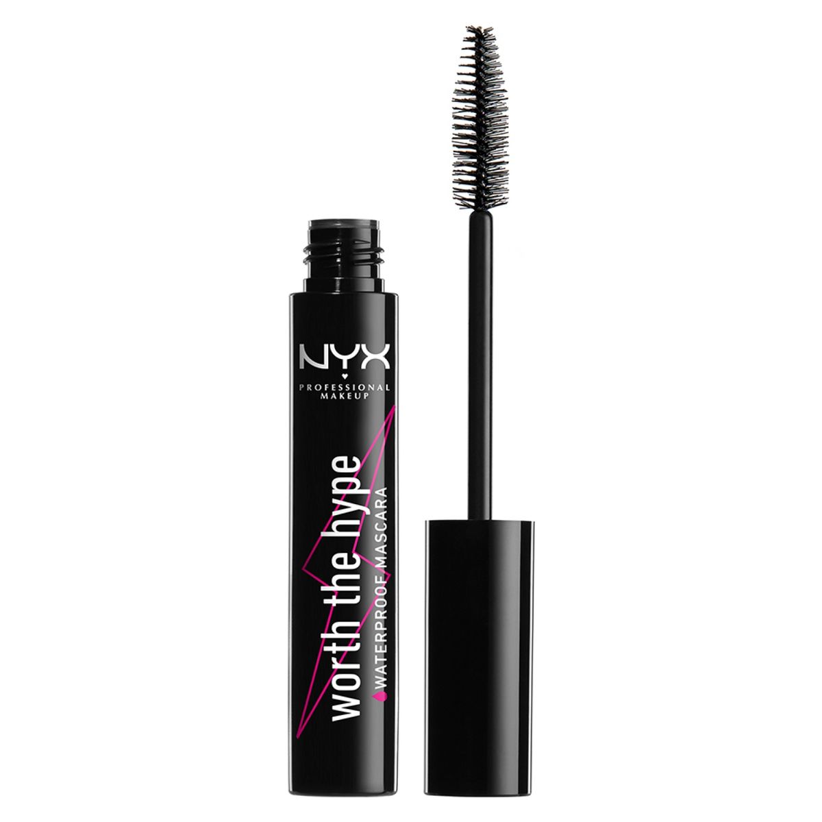 NYX PROFESSIONAL MAKEUP - Máscara Worth The Hype Waterproof - Black Nyx Professional Makeup