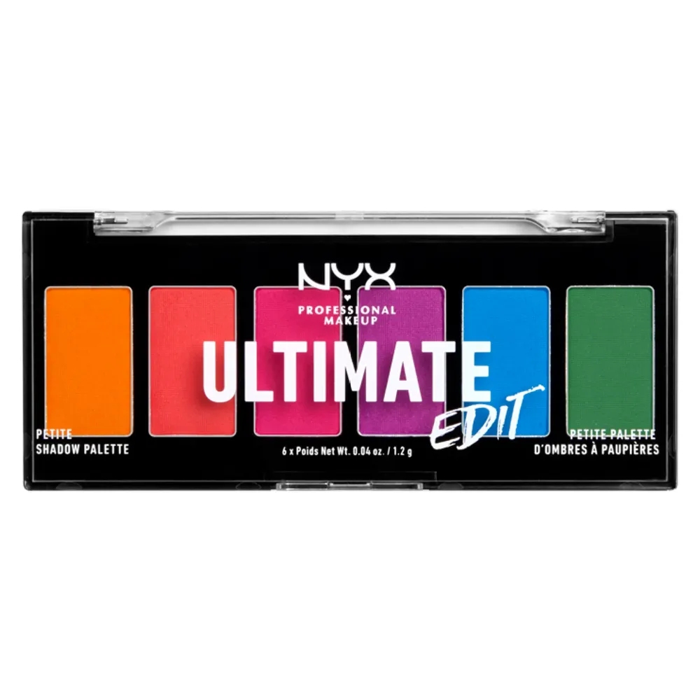 Nyx Professional Makeup Ultimate Edit Petite Shadow Palette Brights, foto 3
