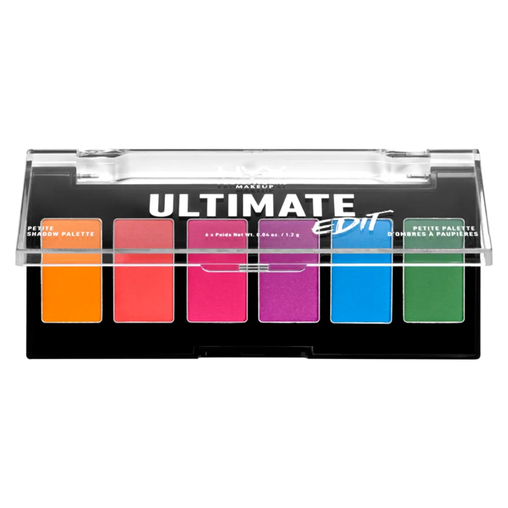 Nyx Professional Makeup Ultimate Edit Petite Shadow Palette Brights, foto 5