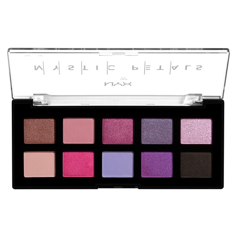 NYX PROFESSIONAL MAKEUP - Paleta Sombras Mystic Petals Midnight Orchid Nyx Professional Makeup