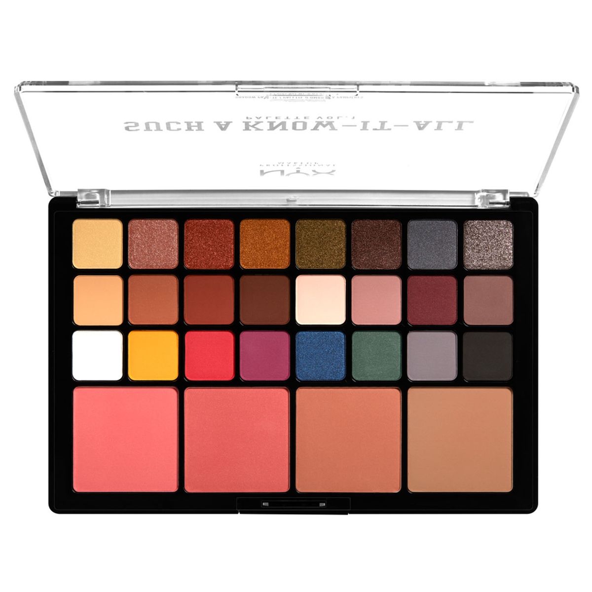 NYX PROFESSIONAL MAKEUP - Paleta de Maquillaje Such A Know It All Nyx_Profes