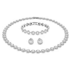 SWAROVSKI - Una Angelic Set Collar Pulsera y Aros Redondo 5367853