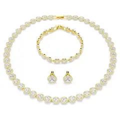 SWAROVSKI - Una Angelic Set Collar Pulsera y Aros Dorado 5750619