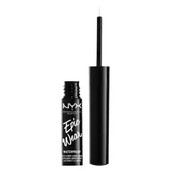 NYX PROFESSIONAL MAKEUP - Delineador Líquido Epic Wear Semi-Permanente - White