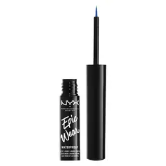 NYX PROFESSIONAL MAKEUP - Delineador Líquido Epic Wear Semi-Permanente - Sapphire