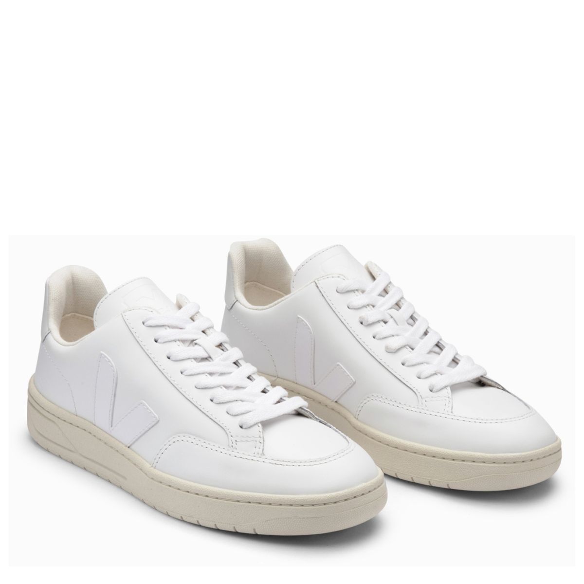 VEJA - V-12 Leather Extra Zapatilla Urbana Mujer Blanco Veja