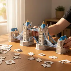 GENERICO - Rompecabezas 3d Educativo De Monumento Tower Bridge