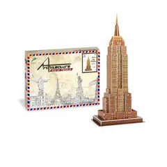 GENERICO - Rompecabezas 3d Educativo De Monumento Empire State Building