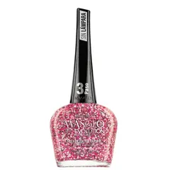 MASGLO - Esmalte Gel Evolution Brillo Rosa Secado Rapido 13,5 ml