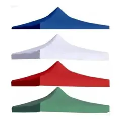 GENERICO - Lona Carpa Repuesto Toldo Plegable 3x3 Mts Techo Color Blanco
