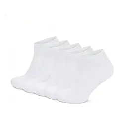 EINICIO - 5 Pares De Calcetines Tobilleros Transpirables-Gris