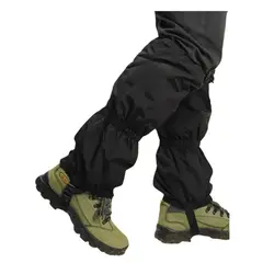 GENERICO - Polaina Trekking Impermeables Nieve Outdoor Negro