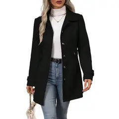 GIOIO - Abrigo Casual Mujer