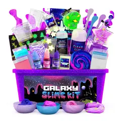 FLIPEREX - Kit Para Hacer Slime Completo Con Accesorios Y Maletín Infantil