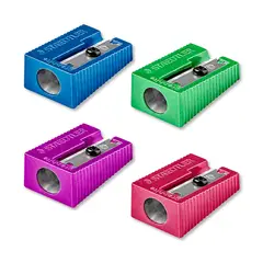STAEDTLER - Sacapuntas Metálico Un Orificio Surtido