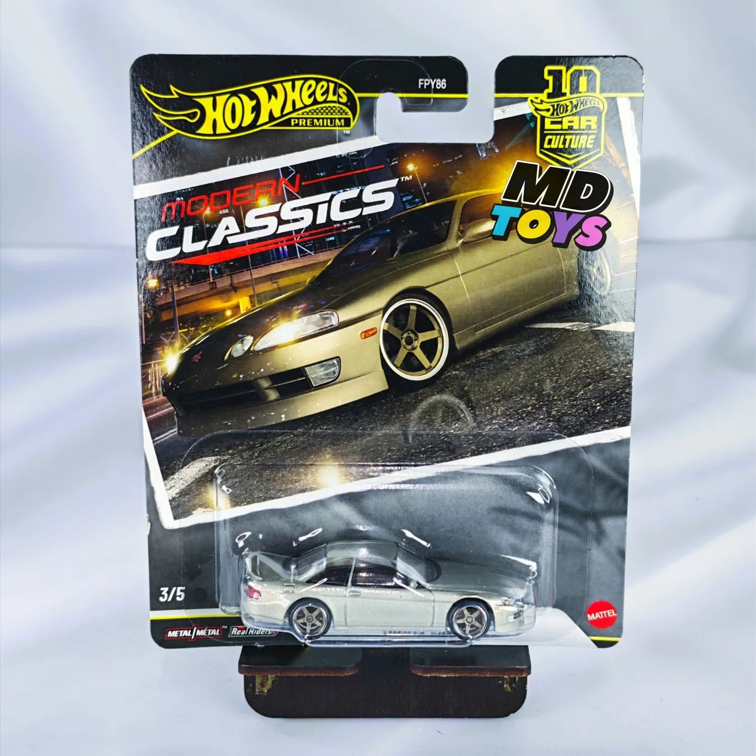 MATTEL Auto Toyota Soarer – Hotwheels Premium Modern Classics 3/5