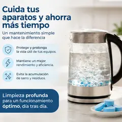 MOVI - Limpiador Quita Sarro 24 Tabletas – Mantén tus Electrodomésticos en Mejor Estado