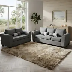 FANCY HOGAR - Juego de Living Madrid 3.2 tela
