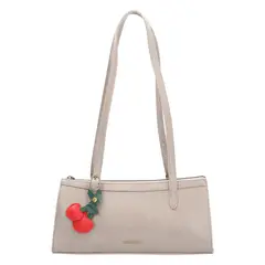 AZALEIA - Cartera Mujer Denia Baguette Arena