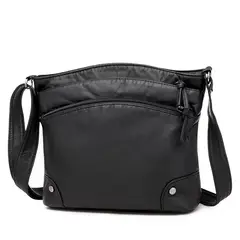 GENERICO - Bolso Cartera De Cuero Multibolsillo De Cuero Pu Suave