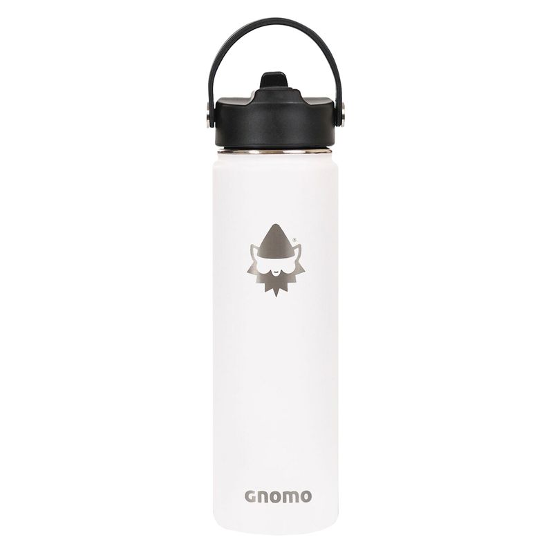 GNOMO - Botella Térmica Wide 651Ml White Gnomo