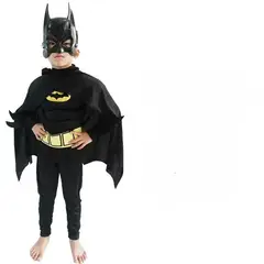 GENERICO - Disfraz De Batman Halloween Para Cosplay Niños
