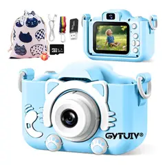GENERICO - Cámara Digital Doble Lente Para Niños Con 32gb Memoria