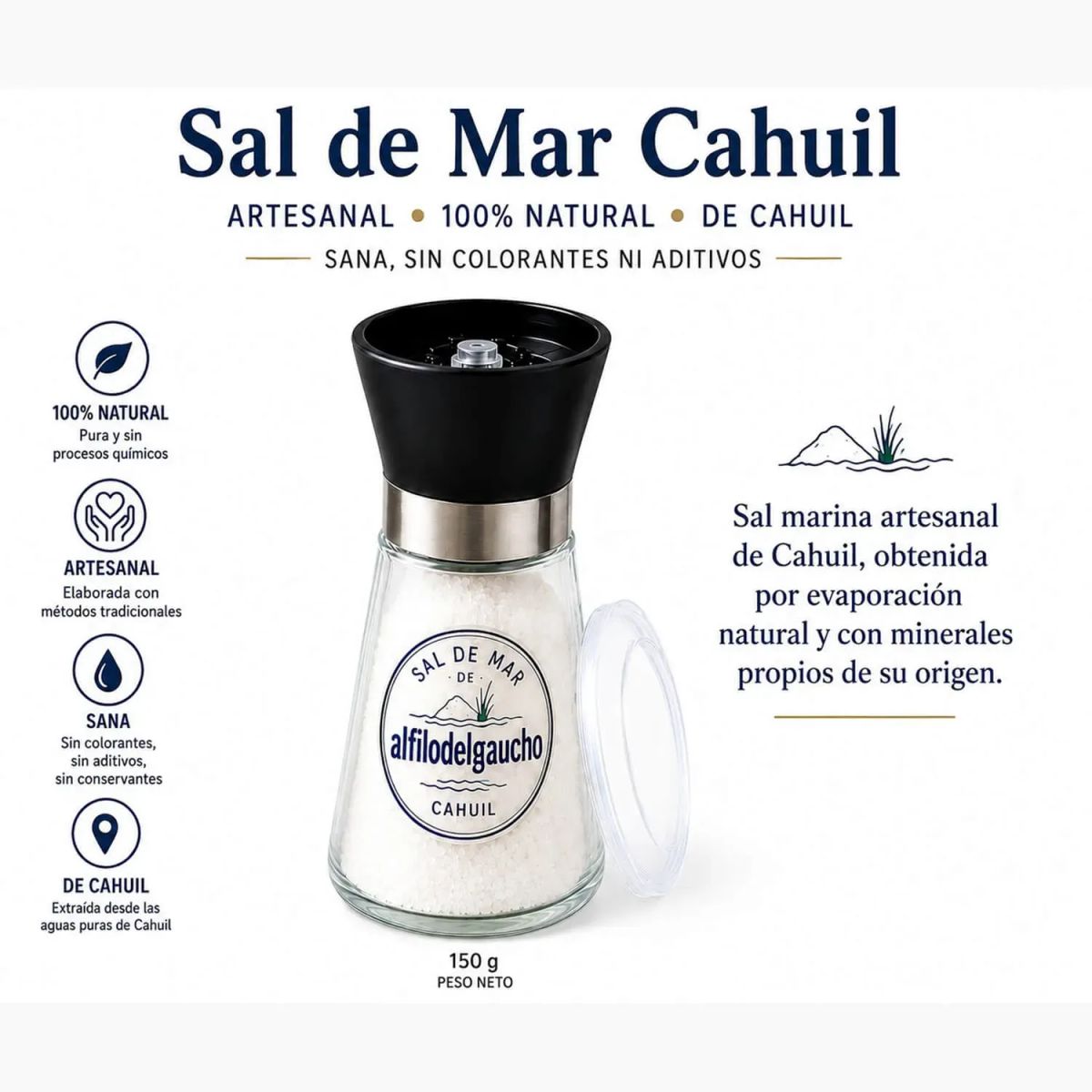 AL FILO DEL GAUCHO - Sal de Mar Cáhuil Molinillo