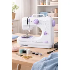 MOVI - Máquina de Coser 12 Puntadas Compacta y Portátil – Ideal para Principiantes y Hogar
