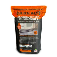 QUICK DAM - Barrera de 1.5mt Automática Para Inundaciones Reutilizable