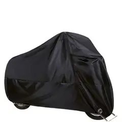 GENERICO - Funda Protectora 245X125 cm para Motos Impermeable con Resistencia al Sol y Polvo