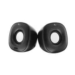 XTECH - XTS-115BK Spekter Parlantes Estéreo para PC 2.0, USB, 3.5mm, Negro