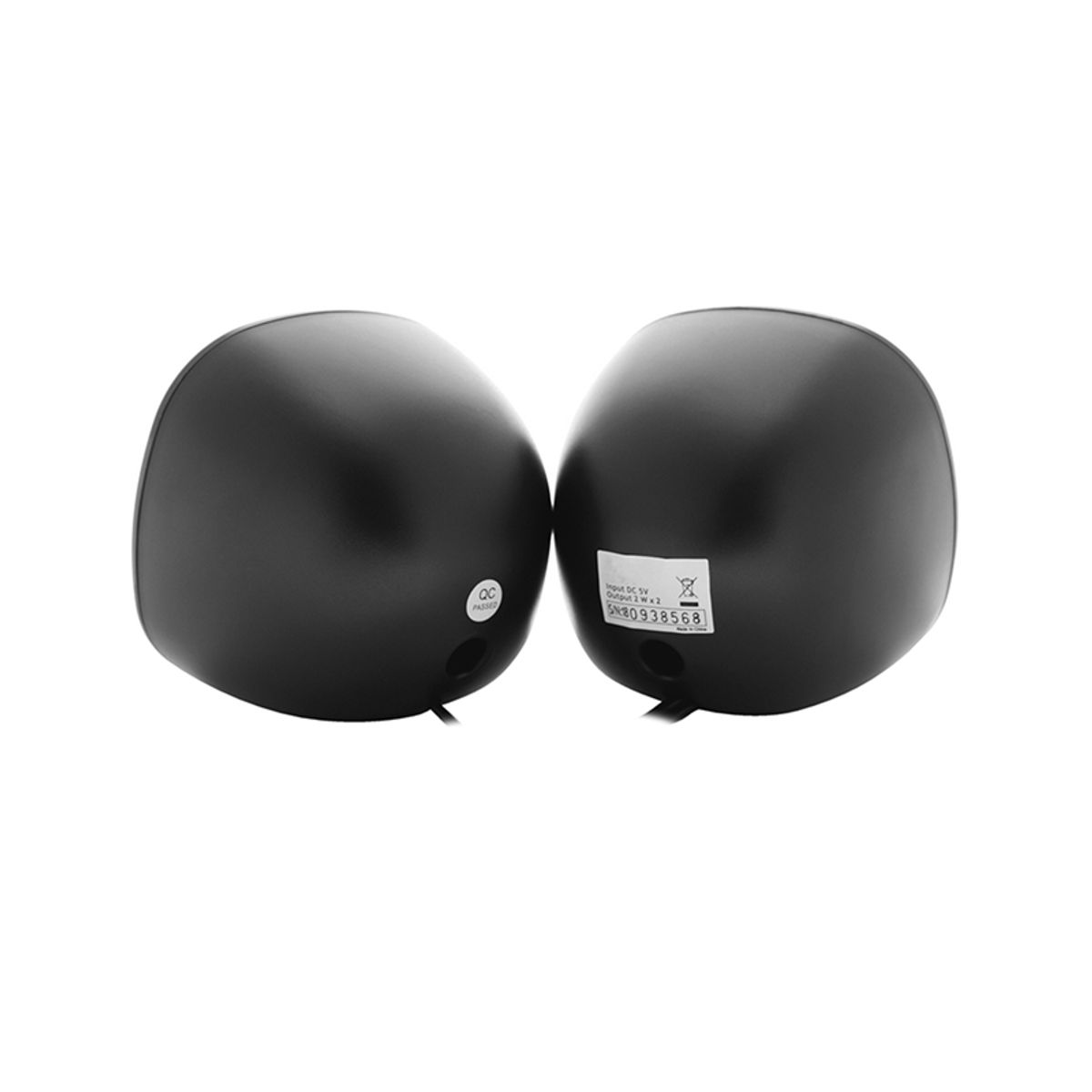 XTECH - Xtech XTS-115BK Spekter Parlantes Estéreo para PC 2.0, USB, 3.5mm, Negro