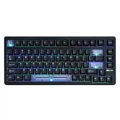 GENERICO - Teclado Magnético Epomaker HE80 Black 75% Hall Effect 8000Hz wired RGB