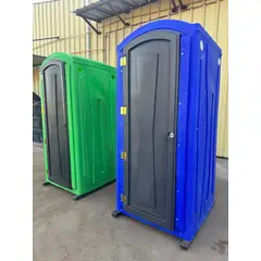 GENERICO - BAÑO QUIMICO ESTANDAR PLASTNER COLOR CABINA AZUL PUERTA GRIS recomendado