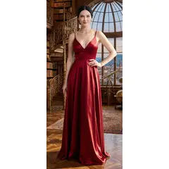 STRIKE - Vestido De Satin Elasticado Mujer Lucia