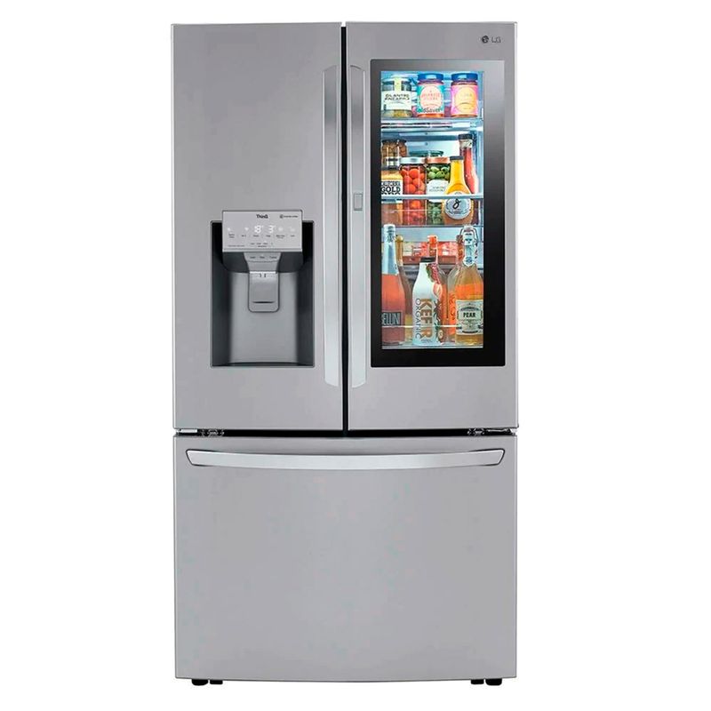 LG - Side by Side LG 695 lt French Door LM82SXS Instaview Craft